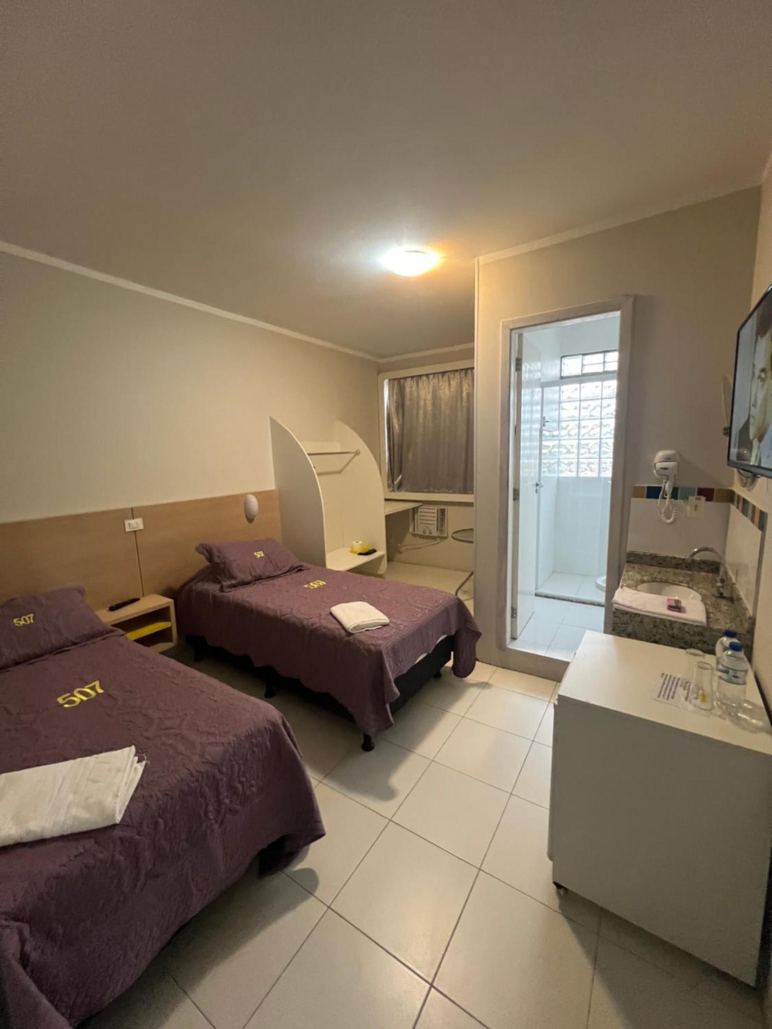 Pousada Das Dunas Via Praia Apart Hotel Florianópolis Rom bilde