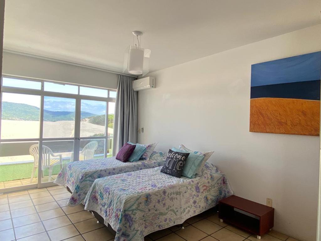 Pousada Das Dunas Via Praia Apart Hotel Florianópolis Rom bilde