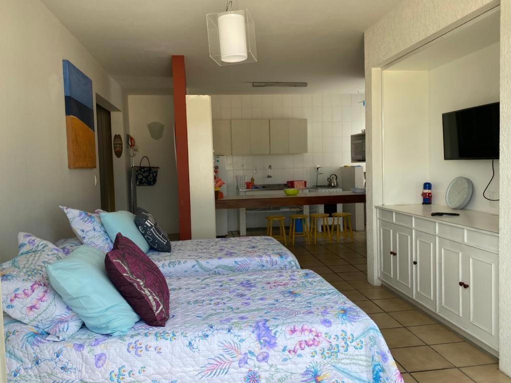 Pousada Das Dunas Via Praia Apart Hotel Florianópolis Rom bilde