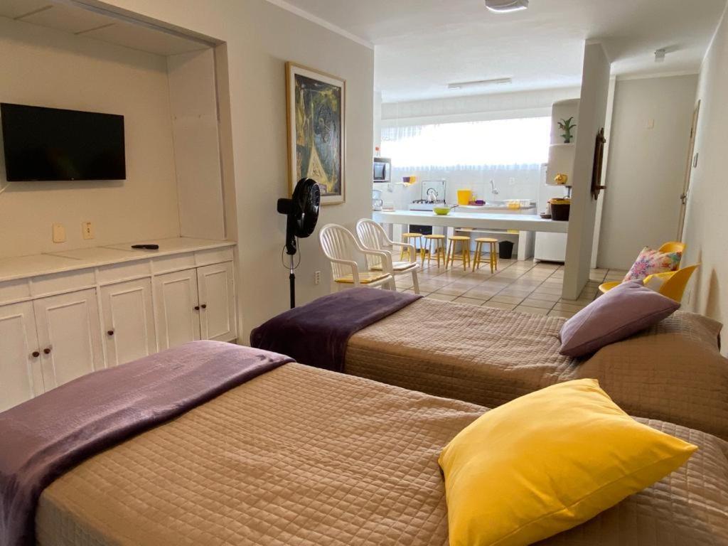 Pousada Das Dunas Via Praia Apart Hotel Florianópolis Rom bilde
