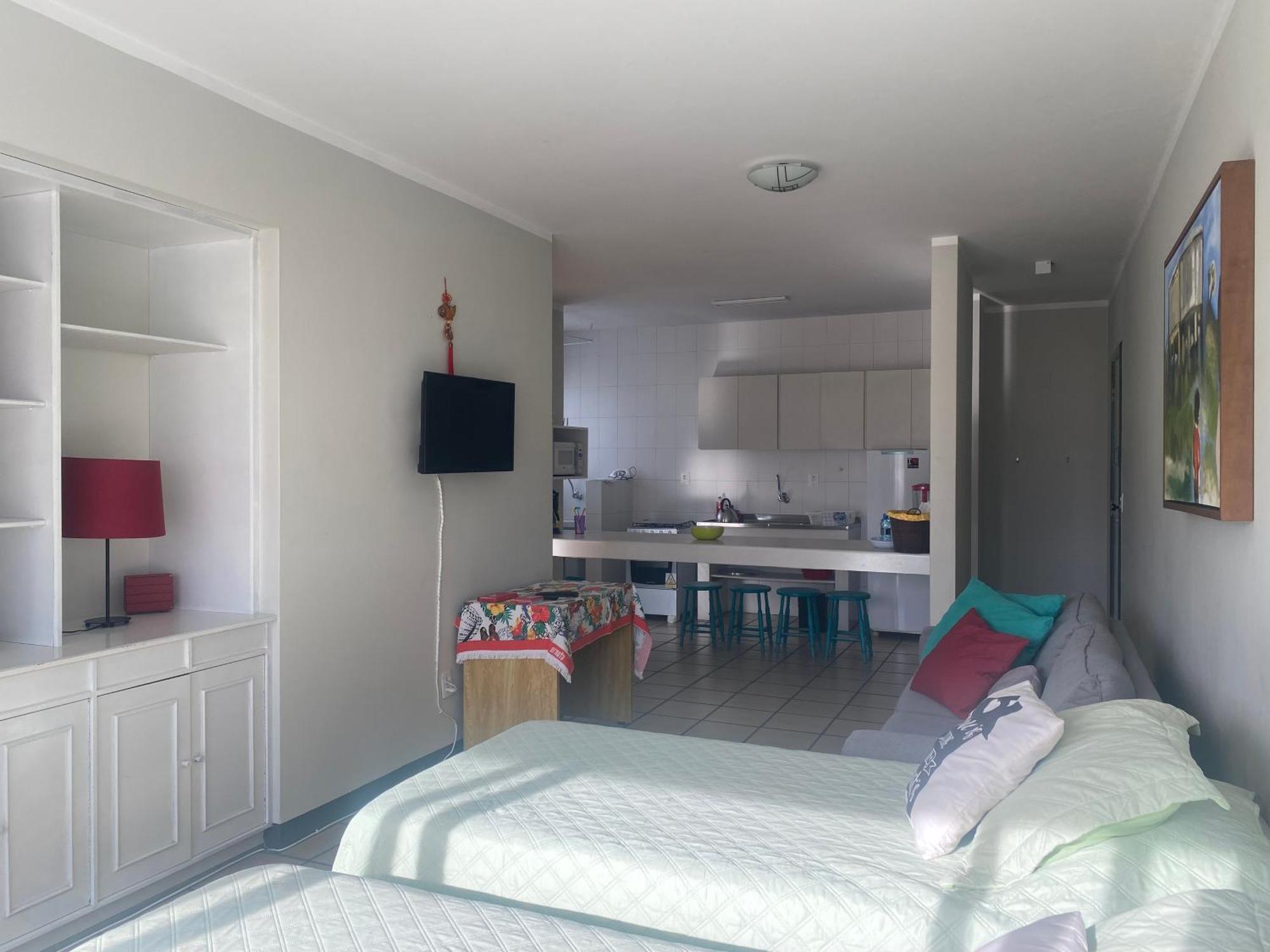 Pousada Das Dunas Via Praia Apart Hotel Florianópolis Rom bilde